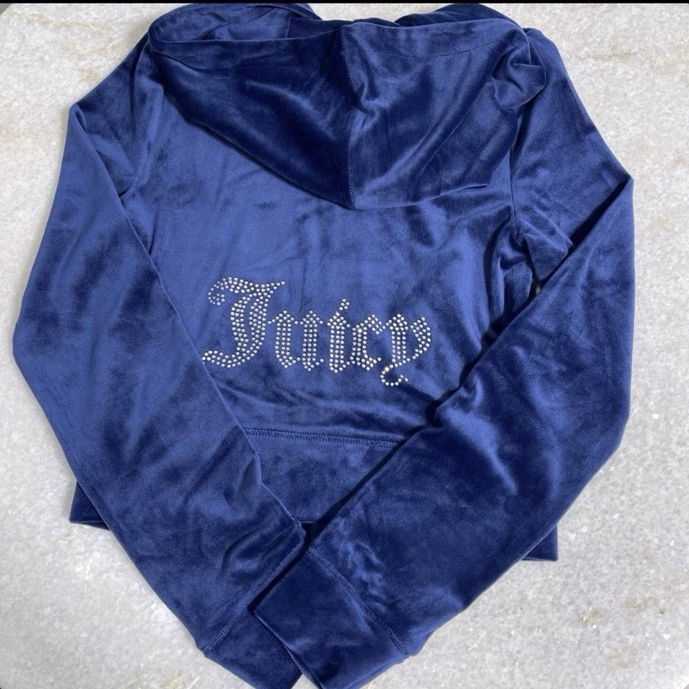 Juicy Couture Royal Blue Velour Jacket